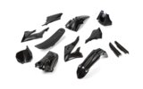 Plastic Kit Yamaha YZ 2022 Restyling Polisport Black