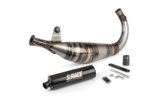 Exhaust MVT S-Race 85 - 100 low-mount Minarelli AM6 black
