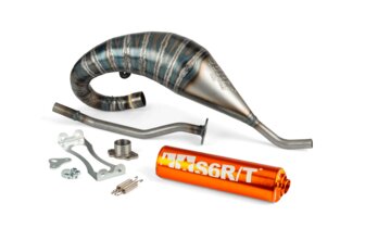 Pakoputkisto Stage6 R/T 70-80 korkealle kiinnitetty Derbi oranssi