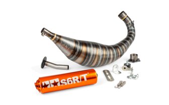 Pakoputkisto Stage6 R/T 90-100 Derbi oranssi