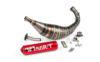 Pakoputkisto Stage6 R/T 90-100 Derbi punainen