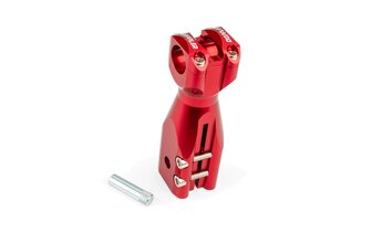 Ohjaustangon ohjainkannatin Doppler punainen Peugeot Speedfight 1 / 2