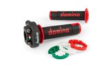 Throttle 4-stroke Domino XM2 + grips Black / Red