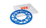 Rear Sprocket 53T 420 MotoForce Racing Beta RR Alu Blue