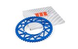 Rear Sprocket 53T 428 MotoForce Racing alu Sherco 50 Blue
