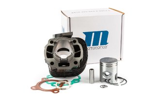 Sylinterisarja 50cc Motoforce musta Minarelli vaakasuora AC