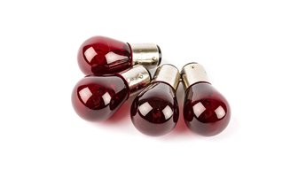 Taka-/jarruvalon polttimot (x4) STR8 12V - 21/5W BAY15D punaiset