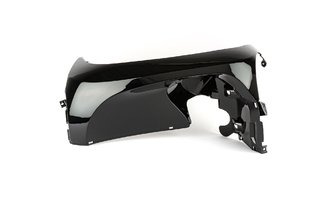 Etukatteen alempi osa, oikea puoli, musta, MBK Ovetto / Yamaha Neo's, vuosimallia 2008 jälkeen