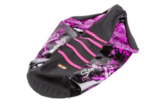Satulanpäällinen Yamaha DT Stage6 täyspeitto pinkki/musta