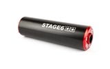 Silencer Stage6 50 - 80cc left side red / black