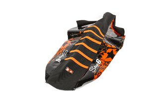 Satulanpäällinen Yamaha DT Stage6 täyspeitto oranssi/musta