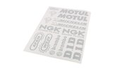 Sticker Sheet Kit Sponsor silver