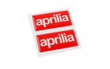 Stickers x2 Aprilia 3D