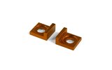 Chain Tensioner square orange 12mm Pit Bike / Dirt Bike