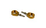Chain Tensioner aluminium gold - d.12mm Pit Bike / Dirt Bike