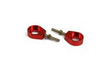 Chain Tensioner aluminium red - d.12mm Pit Bike / Dirt Bike