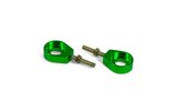 Chain Tensioner alu green - 15mm pitbike