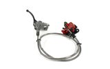 Brake Kit front 2 pistons Hix Pit Bike / Dirt Bike red