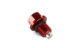 Drain Screw aluminium magnetic Pit Bike / Dirt Bike red