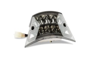 LED-takavalo STR8 musta viiva Piaggio Zip 2 / Typhoon vuodesta 2012 / Aprilia SR Motard
