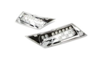 LED-vilkut takana STR8 Piaggio Zip vuodesta 2000 kromi
