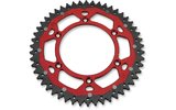 Rear Sprocket alu / steel 520 Moose Racing Beta / Honda 51T red