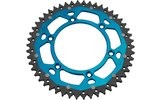Rear Sprocket alu / steel 520 Moose Racing Yamaha 48T blue
