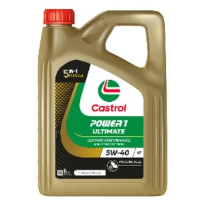 Castrol Power1 Ultimate 5W-40 täyssynteettinen 4 l moottoriöljy