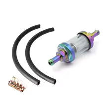 KP-Racing 8mm Lasi/Alumiini Bensansuodatinsetti