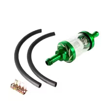 KP-Racing 8mm Lasi/Alumiini Bensansuodatinsetti