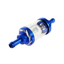 KP-Racing 8mm Lasi/Alumiini Bensansuodatin
