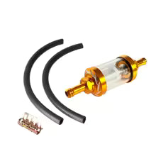KP-Racing 8mm Lasi/Alumiini Bensansuodatinsetti