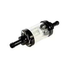 KP-Racing 8mm Lasi/Alumiini Bensansuodatin