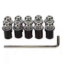 KP-Racing Katteiden Kiinnityssarja CNC M5x15 10kpl