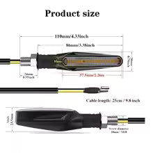 KP-Racing LED-Liukuvat Vilkut 8KPL