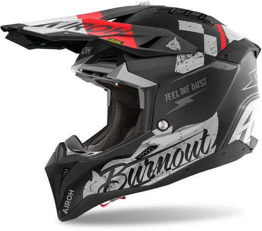 Airoh Aviator 3 Burnout Motocross-kypärä