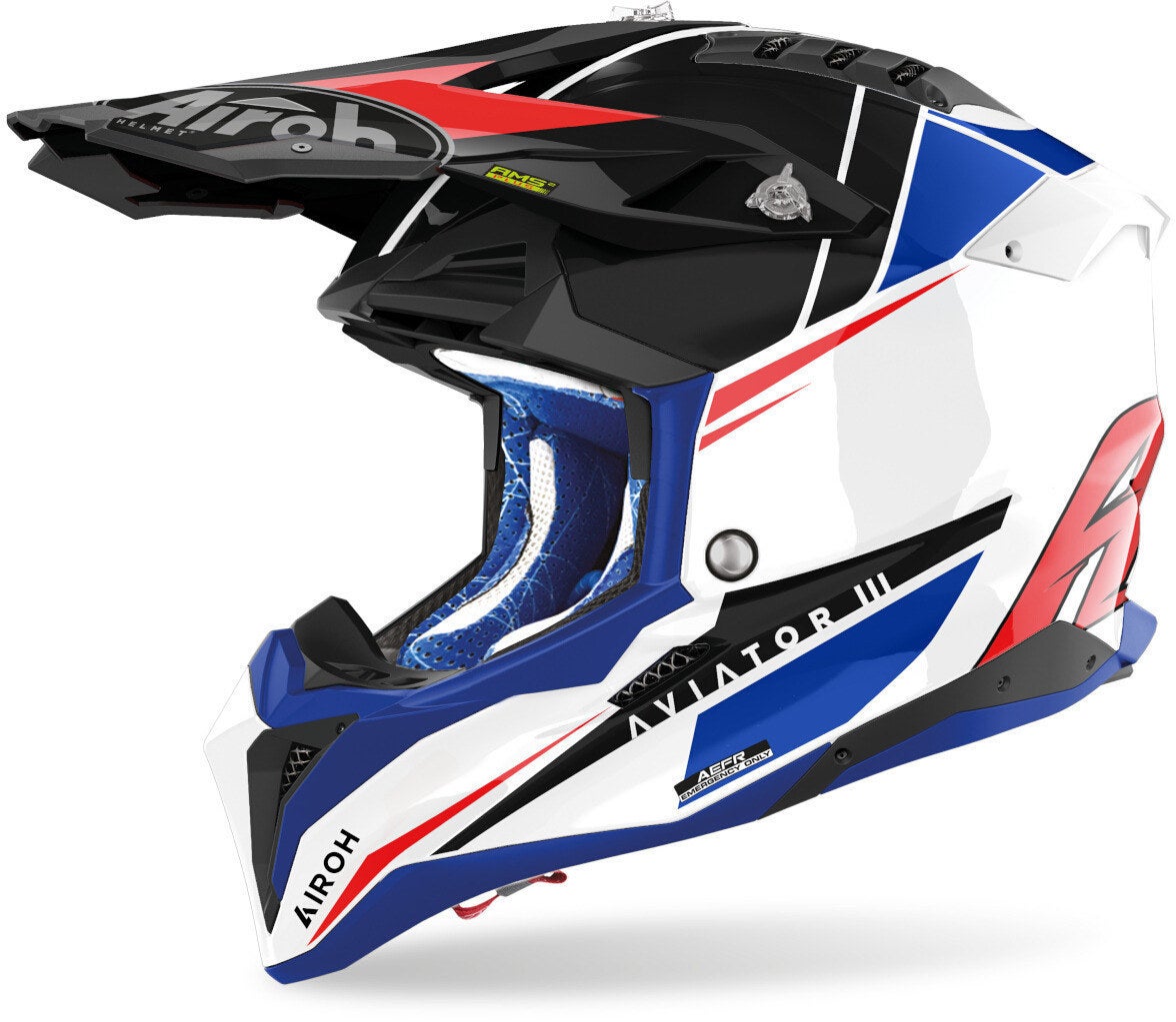 Airoh Aviator 3 Push Motocross-kypärä