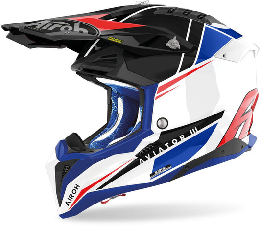 Airoh Aviator 3 Push Motocross-kypärä