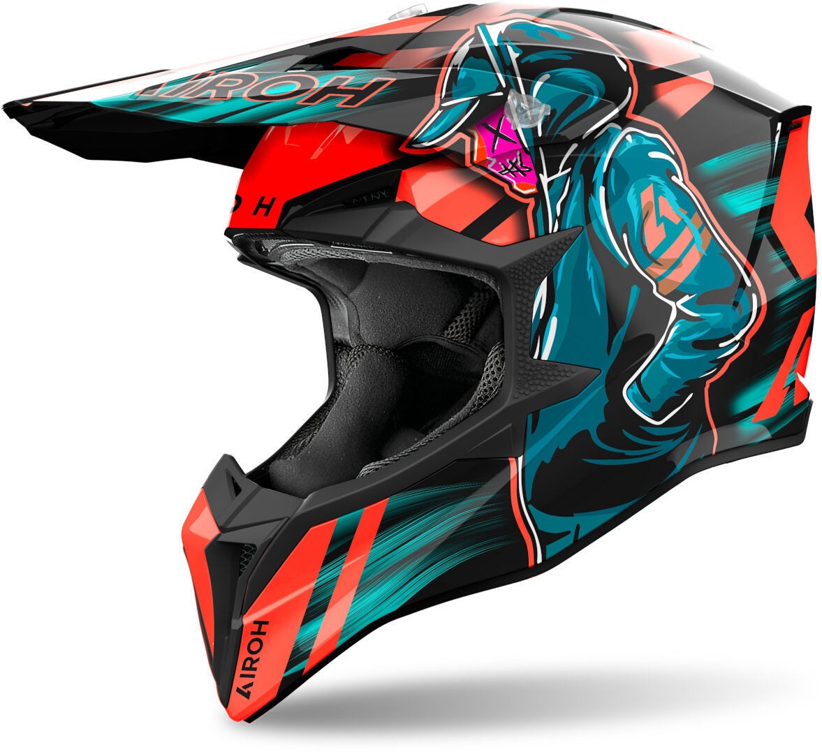 Airoh Wraaap Cyber Motocross-kypärä