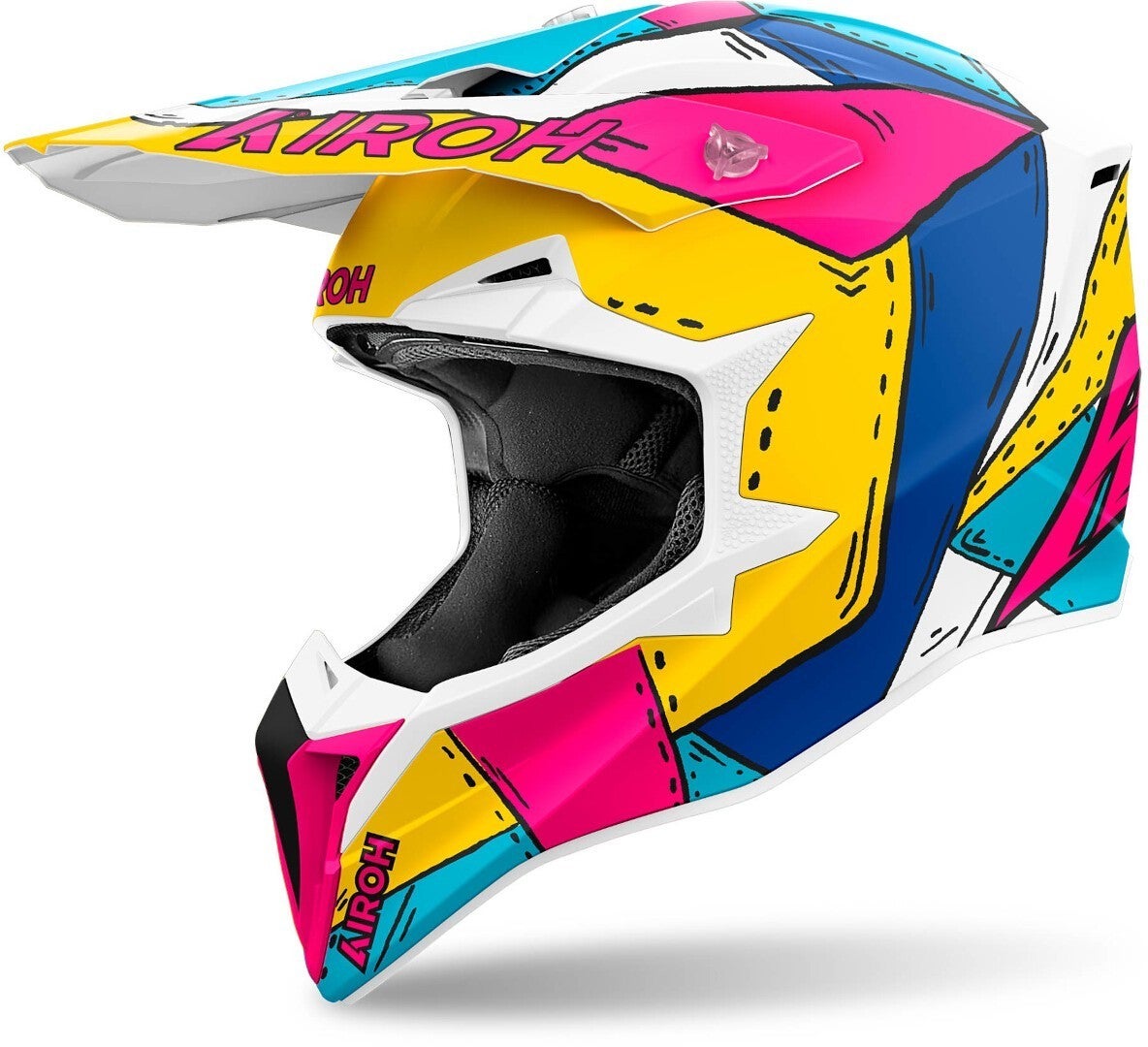 Airoh Wraaap Paint Motocross-kypärä